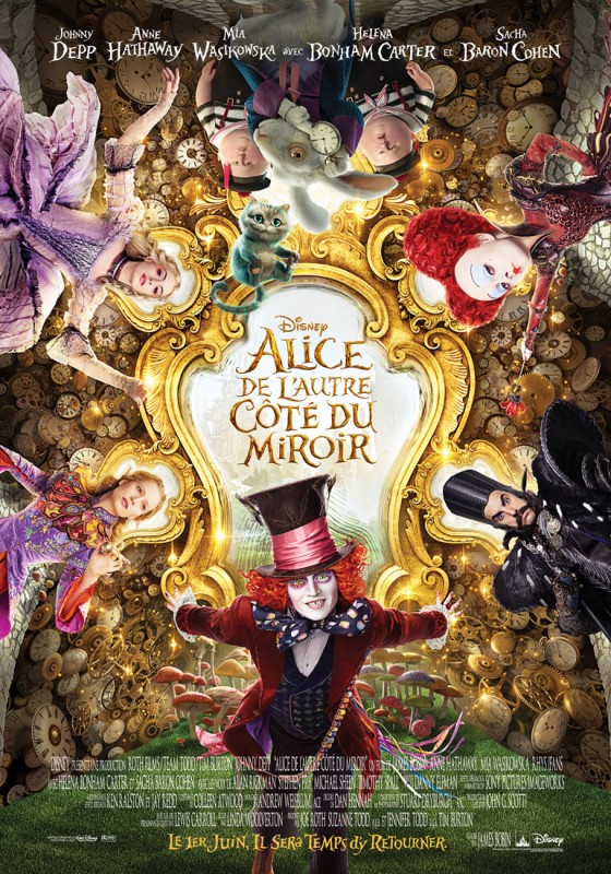 Alice de l'Autre Côté du Miroir - Affiche