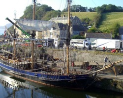 September 25, 2008:  General view on the set of "Alice in Wonderland" currently filming in Cornwall, UK. Credit:  Goff/INFphoto.com    Ref.:  kguk-96
