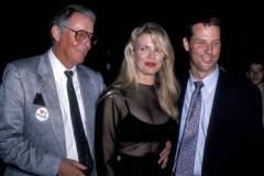 Basinger's Father, Kim Basinger and Brother during "Batman" Los Angeles Premiere at Mann Village theater in Westwood, California, United States. (Photo by Ron Galella/Ron Galella Collection via Getty Images)