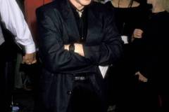 Danny Elfman during "Batman" Los Angeles Premiere at Mann Village theater in Westwood, California, United States. (Photo by Ron Galella/Ron Galella Collection via Getty Images)