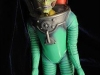 An original "Martian in a Space Suit" stop-motion animation puppet from the movie "Mars Attacks" is on display before being sold at the Profiles in History auction in Los Angeles on April 15, 2009. The puppet is valued at between 8,000-10,000 USD and will be sold at the auction along with other Hollywood memorabillia that will take place on April 30 and May 1.            AFP PHOTO/Mark RALSTON (Photo credit should read MARK RALSTON/AFP/Getty Images)