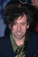 American film director Tim Burton at the premiere of his film