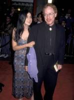 Danny Elfman and guest during "Mars Attacks!" Los Angeles Premiere at Manns Chinese Theater in Hollywood, California, United States. (Photo by Ron Galella/Ron Galella Collection via Getty Images)